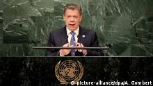 USA Juan Manuel Santos Beim Gipfel zu Flüchtlinge und Einwanderer der UN