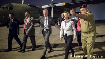 Irak Ursula von der Leyen Ankunft in Bagdad (Reuters/M. Kappeler)