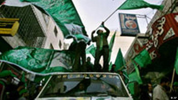 Jahresrückblick Januar 2006 Hamas Sieg Palästina (AP)