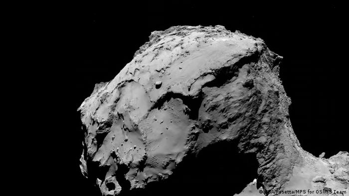 Rosetta's letzte Reise (ESA/Rosetta/MPS for OSIRIS Team)