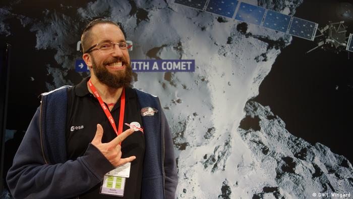 Matt Taylor - Wissenschaftler des Rosetta Project (DW/J. Wingard)