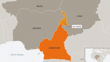 Karte Kamerun Extrême-Nord Englisch