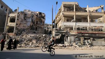 Какво остана от Алепо...