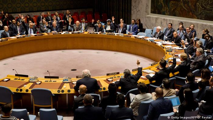 USA UN-Sicherheitsrat tagt in New York zu Syrien (Getty Images/AFP/D. Reuter)