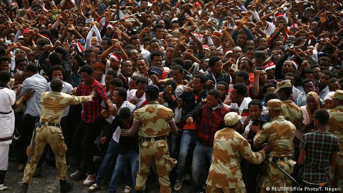 Äthiopien Protesten der Oromo in Bishoftu (REUTERS/File Photo/T. Negeri)