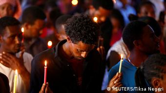 Äthiopien Trauer für gestorbenen Demonstranten (REUTERS/Tiksa Negeri)