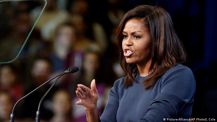 Michelle Obama (Picture-Alliance/AP Photo/J. Cole)