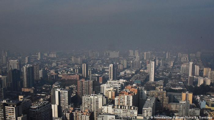 Santiago de Chile - Smog in Chiles Hauptstadt (Intendencia Metropolitana de Santiago)
