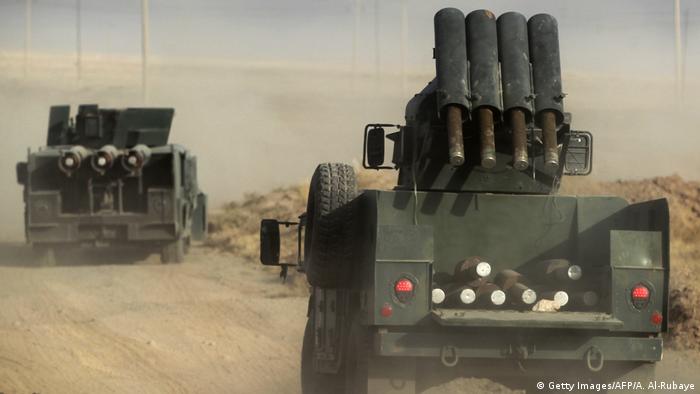 Irak Mossul Offensive der Regierungstruppen gegen IS (Getty Images/AFP/A. Al-Rubaye)