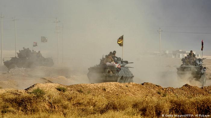 Irak Mossul Offensive der Regierungstrupen gegen IS (Getty Images/AFP/A. Al-Rubaye)