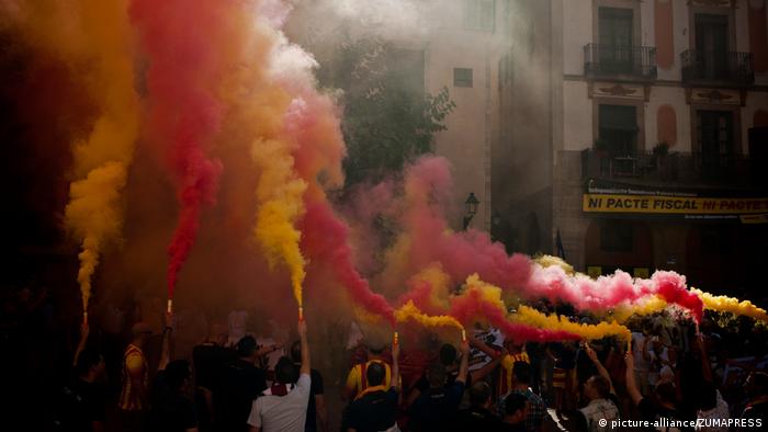 'La Diada' Catalonia National Day 2016 (picture-alliance/ZUMAPRESS)