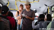 Mexiko-Stadt, gemischte Bilder - Bettler aus Honduras