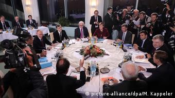 Treffen zu Beratungen über Ukraine-Konflikt in Berlin (picture-alliance/dpa/M. Kappeler)