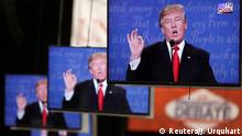 USA TV Debatte Donald Trump Bildschirme (Reuters/J. Urquhart)
