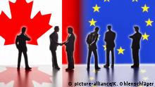 Symbolfoto europäisch-kanadisches Freihandelsabkommen, CETA (picture-alliance/K. Ohlenschläger)