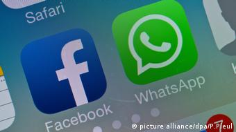  WhatsApp Facebook (picture alliance/dpa/P.Pleul)