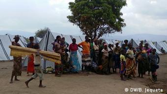 Mosambik Flüchtlingslager in Vanduzi