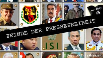 Οι Ρεπόρτερ Χωρίς Σύνορα δημοσίευσαν λίστα με τους «Εχθρούς της Ελευθεροτυπίας»