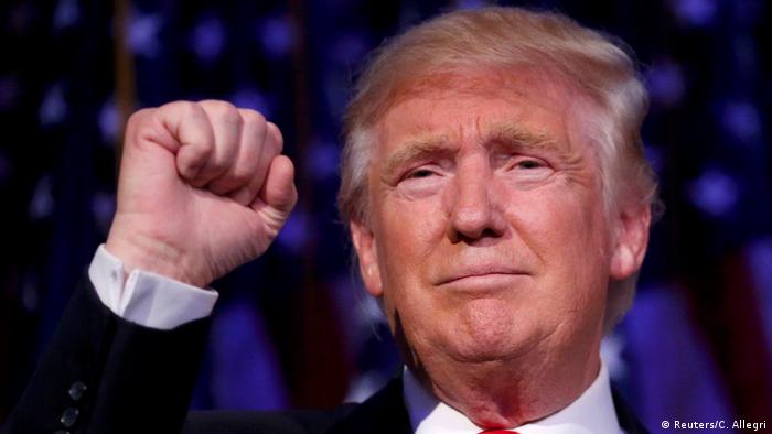 US-Präsidentschaftswahl 2016 - Sieg & Rede Donald Trump (Reuters/C. Allegri)