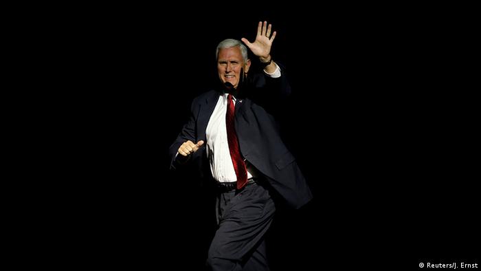 US Wahl Mike Pence Vizepräsident in Manchester (Reuters/J. Ernst)