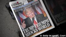 Europäischer Pressespiegel über den Wahlsieg Trumps (Getty Images/C. Court)