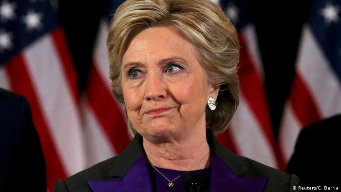 USA Hillary Clinton Rede nach Wahlniederlage (Reuters/C. Barria)