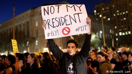 USA Präsidentschaftswahl Protest gegen Donald Trump (Reuters/S. Lam)