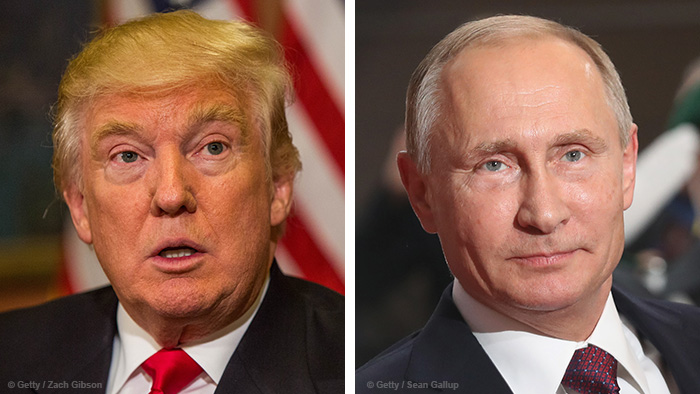 Trump e Putin pretendem normalizar relações bilaterais