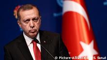 Türkei Präsident Recep Tayyip Erdogan (Picture-Alliance/dpa/S. Sunat)