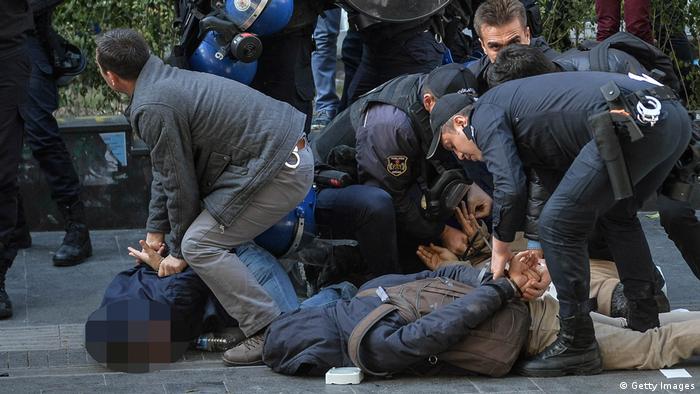Türkei Ankara Verhaftung von Pro-Kurden-Demonstranten (Getty Images)