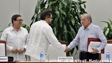 Kuba Friedensabkommen Kolumbien FARC Unterzeichnung in Havanna (picture-alliance/dpa/E. Mastrascusa)