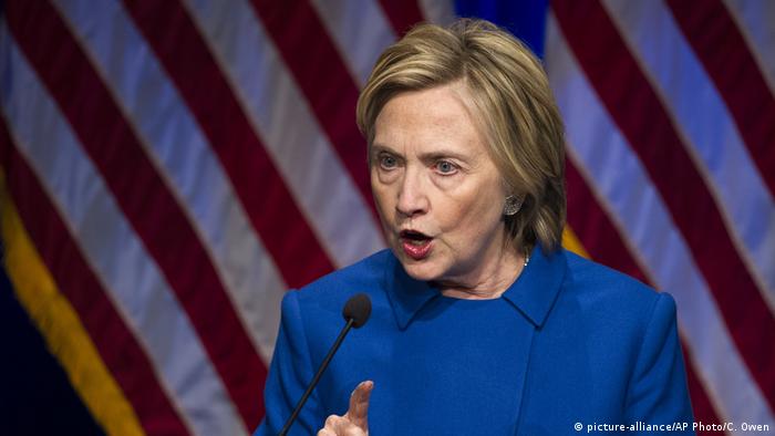 USA Hillary Clinton (picture-alliance/AP Photo/C. Owen)