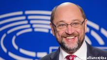 EU Parlamentspräsident Martin Schulz wird als SPD-Kanzlerkandidat gehandelt (picture-alliance/dpa)