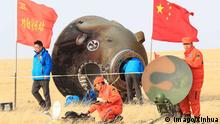 China Landung der Shenzhou 11 Raumkapsel