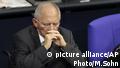 Wolfgang Schäuble Haushaltsdebatte Bundestag (picture alliance/AP Photo/M.Sohn)