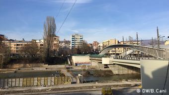 Μιτροβίτσα, στο βόρειο τμήμα του Κοσσυφοπεδίου, όπου ζουν στην πλειοψηφία τους Σέρβοι