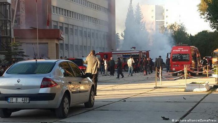 Türkei Explosion in Adana (picture-alliance/ZumaPress)