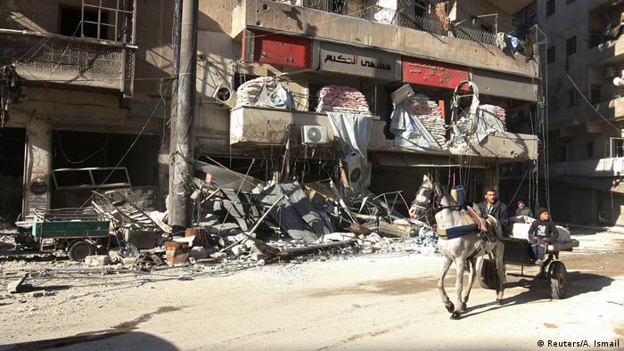 Syrien Krieg - Kämpfe in Aleppo (Reuters/A. Ismail)