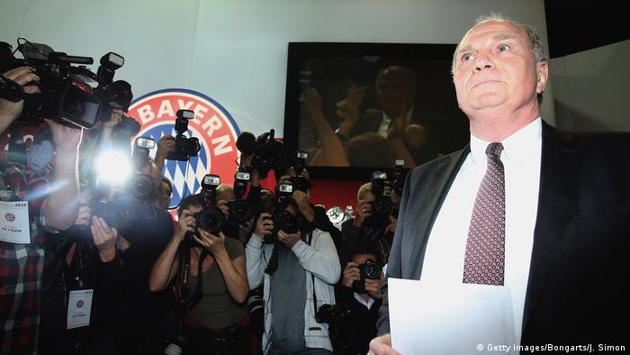 Jahreshauptversammlung FC Bayern München Uli Hoeness (Getty Images/Bongarts/J. Simon)