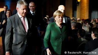 Deutschland Bundesnachrichtendienst feiert 60-jähriges Bestehen Festakt Angela Merkel