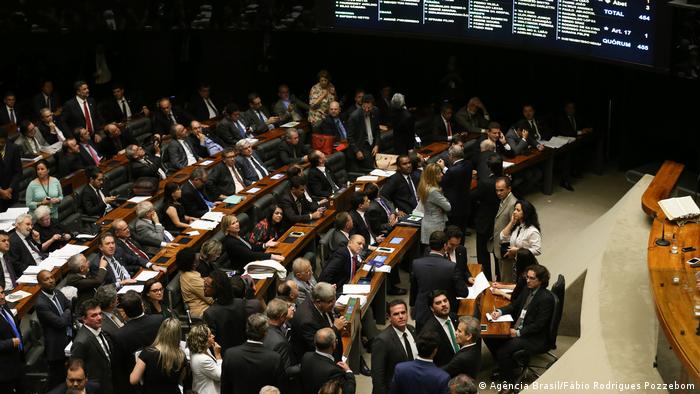Brasilien Parlament - Diskussion über Anti-Korruptionsgesetze (Agência Brasil/Fábio Rodrigues Pozzebom)