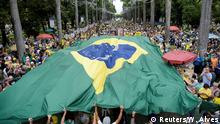 Brasilien Proteste gegen die Korruption