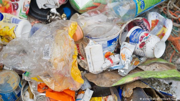Plastikmüll Müll Verpackungsmüll (picture alliance/dpa/S.Sauer)
