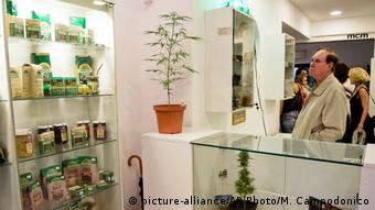 Museo de la Marihuana, Montevideo, Uruguay, en el que se exhiben numerosos ojetos hechos con la planta cannabis, tales como vestimenta, cremas para el rostro, jabón, shampoo, medicinas e incluso papel. 