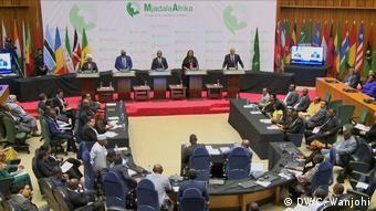 Äthiopien Debatte der Präsidentschaftskandidaten der Kommission der Afrikanischen Union
(DW/C. Wanjohi)