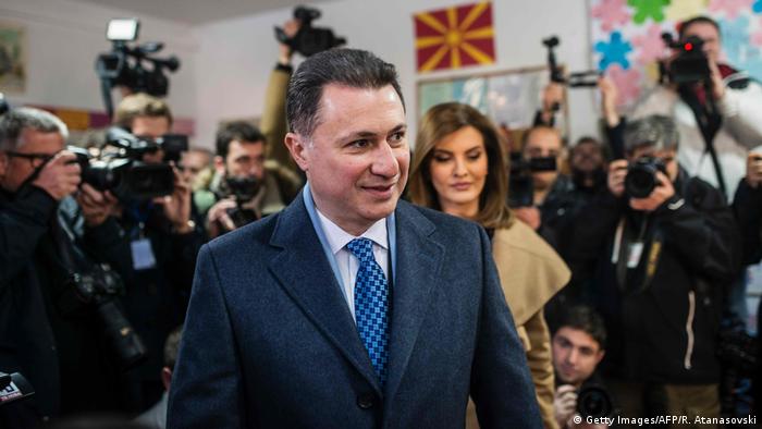 Mazedonien Wahlen - VMRO DPMNE Nikola Gruevski (Getty Images/AFP/R. Atanasovski)
