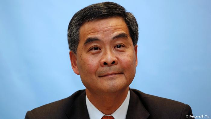 Hong Kong Wahlen Leung Chun-ying Kandidat (Reuters/B. Yip)