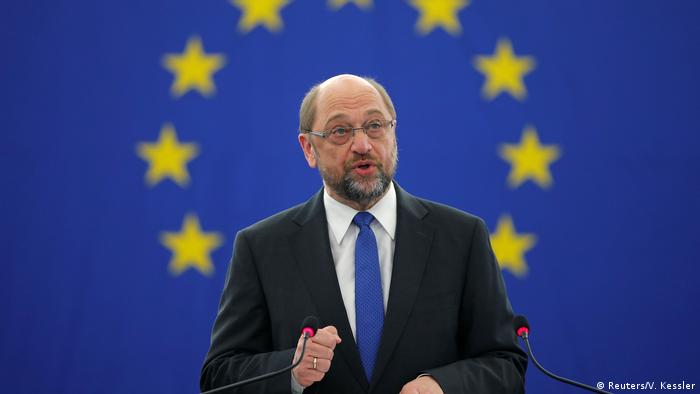 Europäisches Parlament in Straßburg - Abschiedsrede Präsident Martin Schulz (Reuters/V. Kessler)