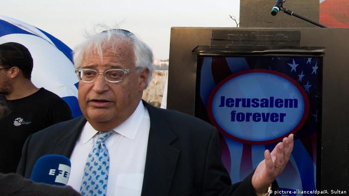 USA | David Friedman soll Botschafter für Israel werden