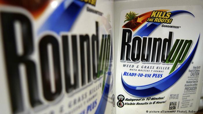Monsanto-Bayer Unkrautvernichter Roundup (picture-alliance/AP Photo/J. Roberson)